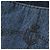 Tote bag Prada in denim blu con logo Canapa - vista 11