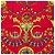 Hermès Red Parures des Sables Seidentuch 90 Rot - Ansicht 6
