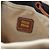 Borsa a mano con coulisse Miu Miu in tela blu a righe con logo Blu navy - vista 5