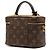 Louis Vuitton Brown Monogram Reverse Vanity PM Marrone - vista 2