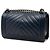 Chanel Blue Old Medium Chevron Caviar Boy Flap Blu navy - vista 2