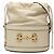 Borsa secchiello Gucci Horsebit 1955 in pelle di vitello bianca Bianco