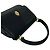 Bolso Satchel con solapa de cuero negro Burberry - vista 6
