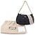 Borsa Satchel Gucci GG Matelassé Piccola in Pelle Nera Nero - vista 11