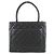 Borsa Chanel 1804 in pelle di vitello grana naturale nera Nero - vista 2