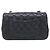 Borsa a tracolla Chanel 69900 in pelle nera Nero - vista 2