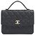 Timeless Zaino Chanel AP4406 in pelle di vitello grana nera Nero