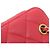 Borsa a tracolla Chanel AP1447 in pelle rossa Rosso - vista 6