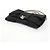 Borsa a tracolla Chanel AS4098 in raso nero - vista 3