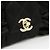 Borsa a tracolla Chanel AS4098 in raso nero - vista 4