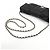 Borsa a tracolla Chanel AS4098 in raso nero - vista 5