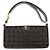 Borsa a tracolla Chanel Chocolate Bar Line 17370 Bordò - vista 2