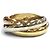 Anello Cartier Trinity in oro 18K D'oro - vista 3