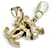 Orecchini Chanel B23C Coco Mark con strass, nastro e perle D'oro - vista 5