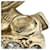Orecchini Chanel B23C Coco Mark con strass, nastro e perle D'oro - vista 6