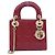Borsa Christian Dior Lady Mini M0505OWCB Rosso