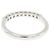 Tiffany & Co Tiffany Bandring aus Platin mit Diamant - Ansicht 3