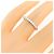 Tiffany & Co Tiffany Bandring aus Platin mit Diamant - Ansicht 5