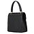 Borsa a mano Chanel nera in vitello grana grossa Nero - vista 2