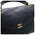 Borsa a mano Chanel nera in vitello grana grossa Nero - vista 6