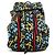 Zaino Gucci Ghost nero in nylon e tela Multicolore
