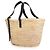 Loewe Anagram Large Raffia Tote Bag Schwarz - Ansicht 2