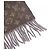 Stole en cachemire Louis Vuitton Monogram Gradient Marron - vue 2