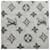 Sciarpa Louis Vuitton LV Split M70924 Marrone Nero - vista 4