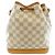 Borsa a tracolla Louis Vuitton Damier Azur Noe BB Blu - vista 2