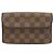 Borsa cintura Louis Vuitton Damier Pochette Florentine XS Damier ebene