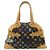 Borsa a tracolla Louis Vuitton Multicolor Claudia Nero