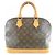 Louis Vuitton Monogram Alma PM Handtasche Braun