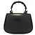 Borsa Gucci Bamboo 1947 Nero - vista 2