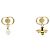 Orecchini Christian Dior DIOR GARDEN E4672WOMLQ Nero D'oro Giallo