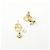 Orecchini Christian Dior DIOR GARDEN E4672WOMLQ Nero D'oro Giallo - vista 3
