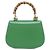 Borsa Gucci Bamboo 1947 Verde - vista 2