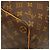 Borsa Boston Louis Vuitton Monogram Keepall 45 Marrone Monogramma - vista 5