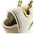 Borsa a tracolla Gucci GG Marmont 446744 DTD1T Bianco - vista 5