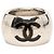 Chanel Coco Mark Ring aus silberfarbenem Metall