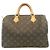 Borsa Boston Louis Vuitton Monogram Speedy 30cm Marrone