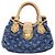 Borsa Louis Vuitton Monogram Denim Pleaty Blu