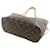 Borsa Louis Vuitton Monogram Neverfull PM Marrone - vista 3