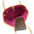 Borsa Louis Vuitton Monogram Neverfull PM Marrone Rosa - vista 6