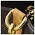 Borsa Louis Vuitton Monogram Montaigne BB Marrone - vista 4