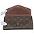 Louis Vuitton Portefeuille Sarah Long Wallet Marrom - vista 3