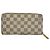 Cartera larga Louis Vuitton Damier Azur Blanco - vista 2