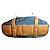 Borsa Loewe Anagram blu in pelle e nylon - vista 3