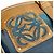 Borsa Loewe Anagram blu in pelle e nylon - vista 5