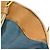 Borsa Loewe Anagram blu in pelle e nylon - vista 6
