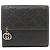 Gucci Guccissima Leder Geldbörse Bi-fold Schwarz